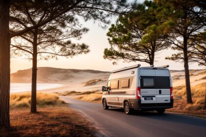 Vans aménagés en exposition dans un showroom en Gironde