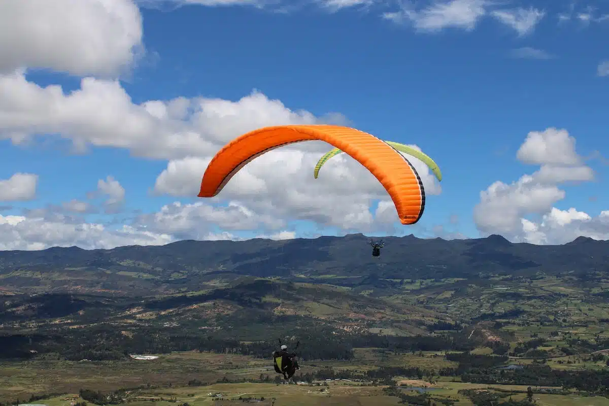 parapente  paysages