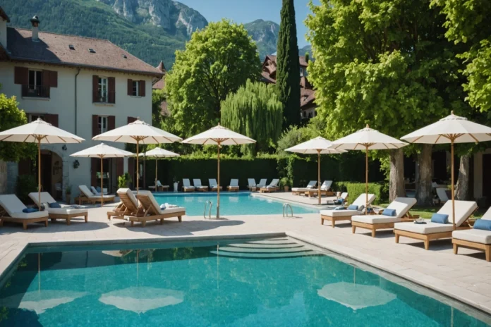 Un séjour de détente : hôtel avec piscine et spa à Annecy