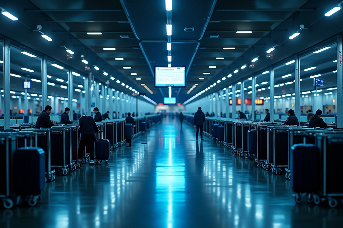 aéroport anticipée