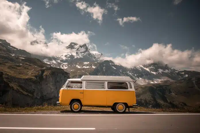un van pour un road trip